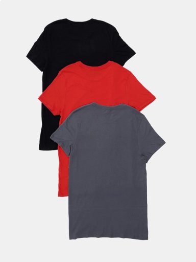PACK X3 CAMISETA HOMBRE CALVIN KLEIN ALGODÓN  - 2