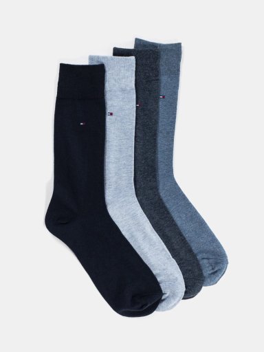 PACK X4 CALCETINES HOMBRE TOMMY HILFIGER  - 1