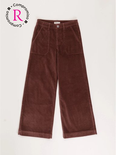 PANTALÓN NIÑA INDEX ALGODÓN PALAZZO - 1