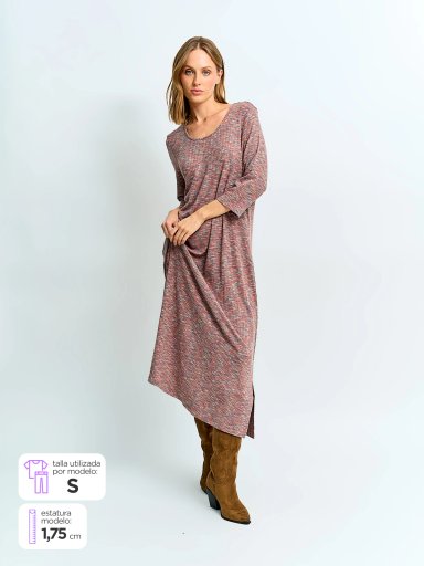 VESTIDO MUJER AZIZ LARGO - 1