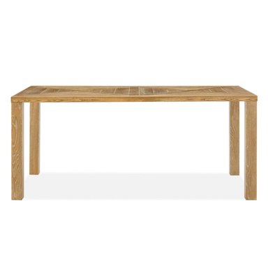 JUEGO DE COMEDOR MAISON LINETT NEW CORSICA 6 SILLAS CAFÉ CLARO - 3