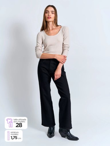 JEANS MUJER ONLY ALGODÓN  - 1