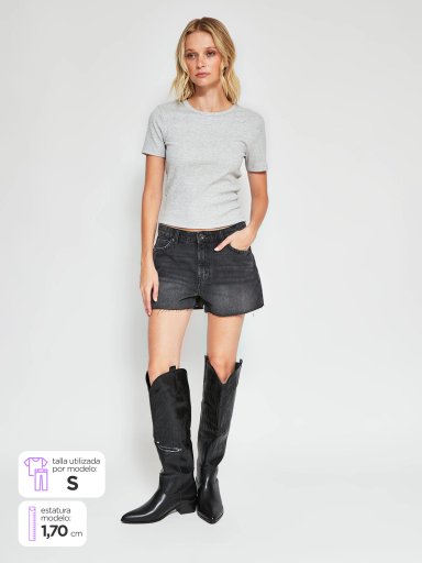 SHORT MUJER ONLY ALGODÓN  - 1