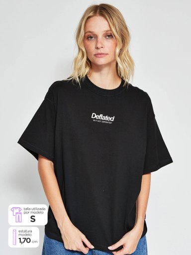POLERA MUJER ONLY ALGODÓN  - 1