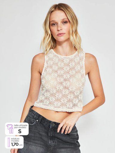 BLUSA MUJER ONLY ALGODÓN  - 1