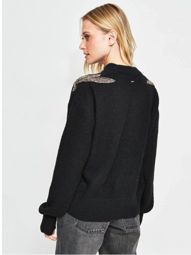 SWEATER MUJER BARBADOS APLICACIONES - 2
