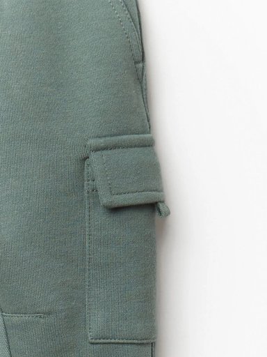 PANTALÓN BUZO NIÑO SFERA JOGGER CARGO - 3