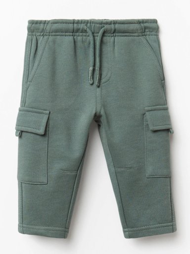 PANTALÓN BUZO NIÑO SFERA JOGGER CARGO - 4