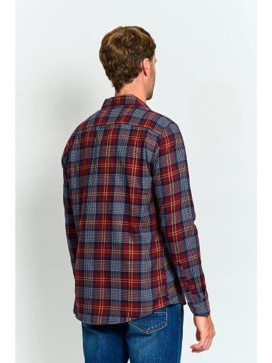 CAMISA HOMBRE REGATTA ALGODÓN MANGA LARGA FRANELA - 2