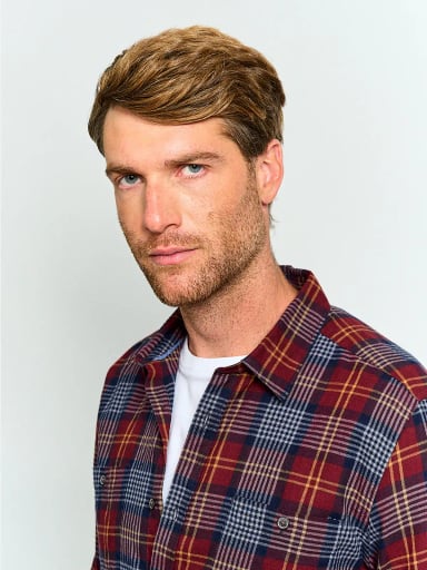 CAMISA HOMBRE REGATTA ALGODÓN MANGA LARGA FRANELA - 3