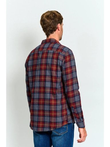CAMISA HOMBRE REGATTA ALGODÓN MANGA LARGA FRANELA - 2