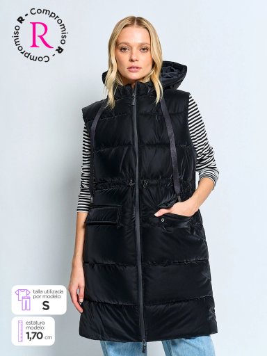 PARKA MUJER BARBADOS SIN MANGAS - 1