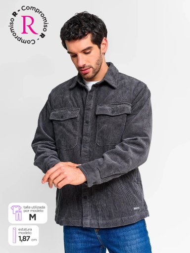 CHAQUETA HOMBRE BARBADOS COTELÉ - 1