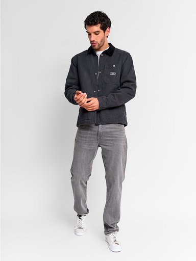 CHAQUETA HOMBRE BARBADOS ALGODÓN CUELLO COTELÉ - 4