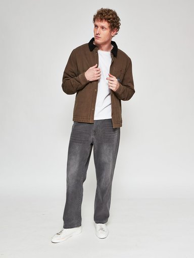 CHAQUETA HOMBRE BARBADOS ALGODÓN CUELLO COTELÉ - 4