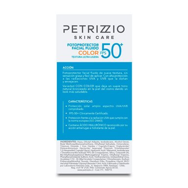 PROTECTOR SOLAR FACIAL PETRIZZIO INVISIBLE COLOR FPS50 50ML - 3
