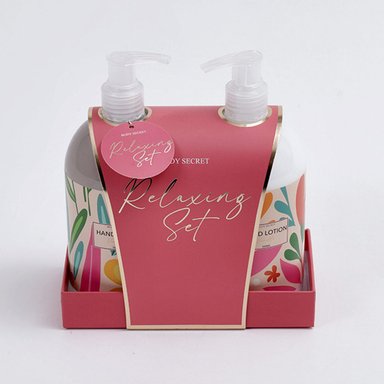 DÚO CUIDADO DE MANOS BODY SECRET LOCIÓN+JABÓN VAINILLA 500ML+500ML - 1