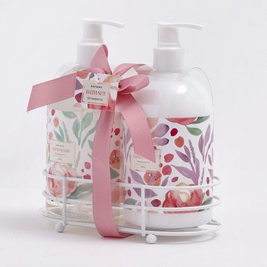 DÚO CUIDADO DE MANOS BODY SECRET LOCIÓN+JABÓN STRAWBERRY 500ML+500ML - 1
