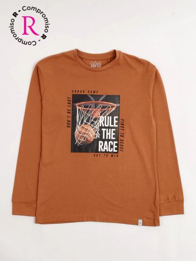 POLERA NIÑO CLOUDBREAK MANGA LARGA - 1