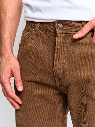 PANTALÓN HOMBRE KENNETH STEVENS ALGODÓN COTELÉ - 3