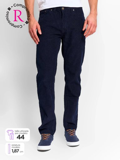 PANTALÓN HOMBRE KENNETH STEVENS ALGODÓN COTELÉ - 1