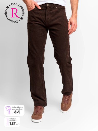 PANTALÓN HOMBRE KENNETH STEVENS ALGODÓN COTELÉ - 1