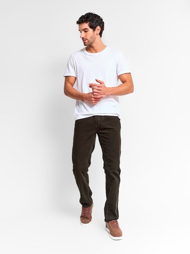 PANTALÓN HOMBRE KENNETH STEVENS ALGODÓN COTELÉ - 4