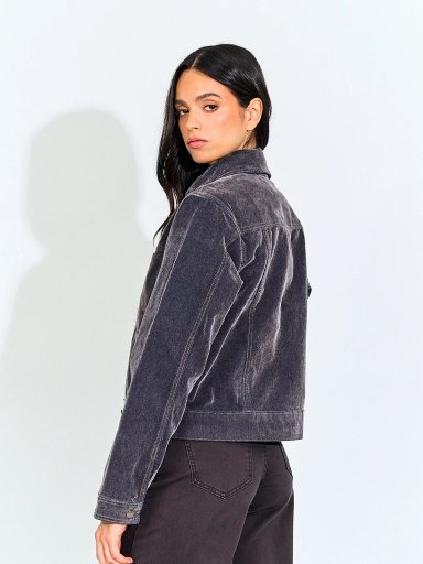 CHAQUETA MUJER BARBADOS ALGODÓN VELVET - 2