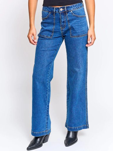 JEANS MUJER BARBADOS ALGODÓN STRAIGHT - 2