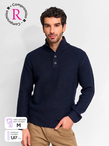 SWEATER HOMBRE REGATTA BOTONES - 1