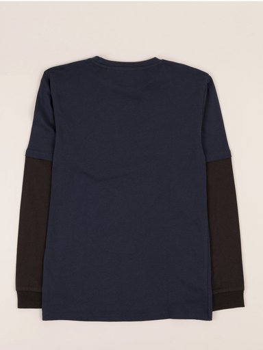 POLERA MANGA LARGA ALGODÓN NIÑO CLOUDBREAK DOBLE - 2