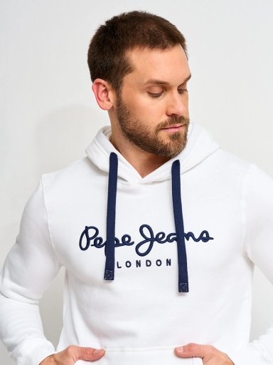 POLERÓN HOMBRE PEPE JEANS ALGODÓN BÁSICO CAPUCHA - 3