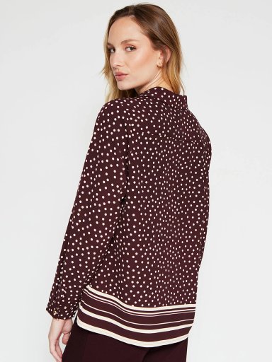 BLUSA MUJER CACHAREL MANGA LARGA - 2