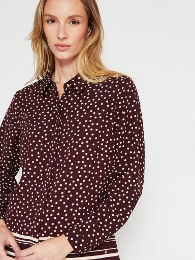BLUSA MUJER CACHAREL MANGA LARGA - 3