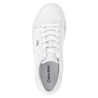 ZAPATILLAS MUJER CALVIN KLEIN CASUALES BLANCA KCCHARIE140  - 4