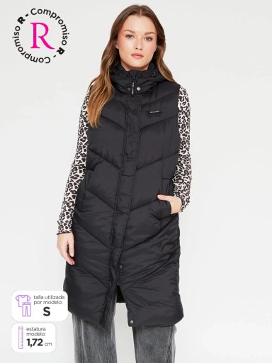PARKA MUJER PEPE JEANS SIN MANGAS - 1