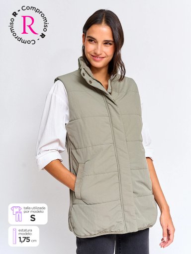 PARKA MUJER AZIZ SIN MANGAS - 1