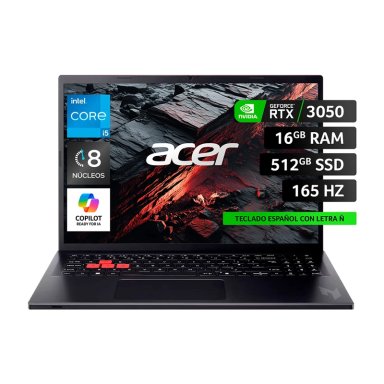 NOTEBOOK ACER NITRO LITE NL16-71G-56Q8-1 INTEL CORE I5 16GB RAM 512GB SSD NVIDIA RTX 3050 16” - 1
