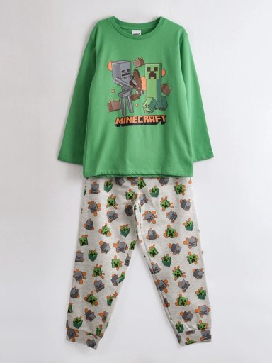 PIJAMA NIÑO MIENCRAFT - 1