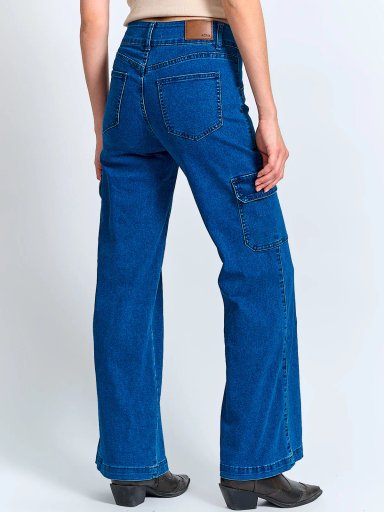 JEANS MUJER AEROPOSTALE ALGODÓN CARGO - 3
