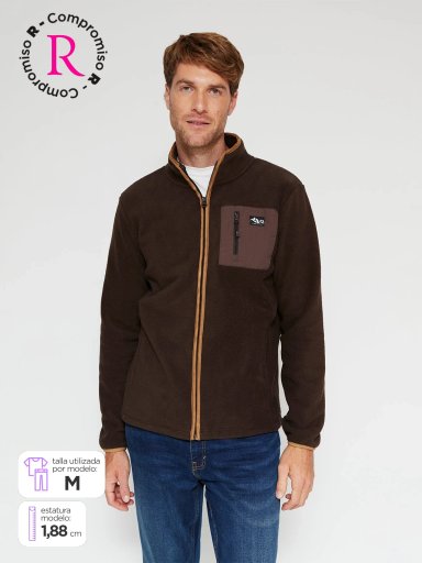 POLAR HOMBRE REGATTA FULL ZIPPER - 1