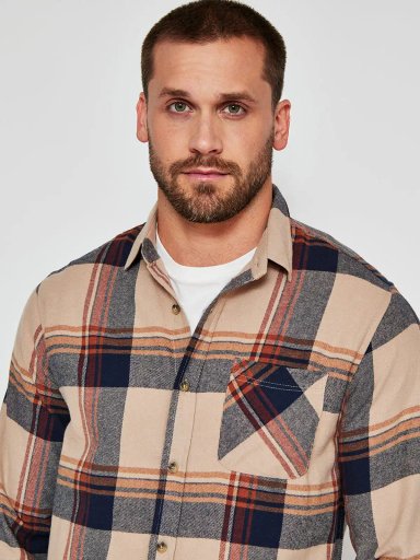 CAMISA HOMBRE CLOUDBREAK MANGA LARGA FRANELA - 3