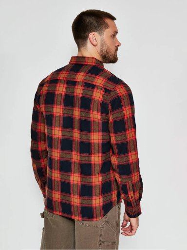 CAMISA HOMBRE ROBERT LEWIS MANGA LARGA FRANELA - 2