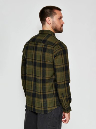 CAMISA HOMBRE ROBERT LEWIS MANGA LARGA FRANELA - 2