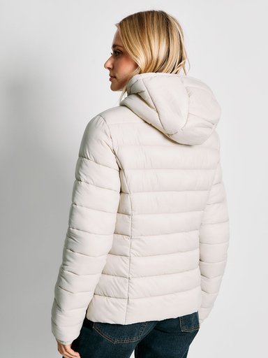 PARKA MUJER INDEX CORTA CON GORRO - 2
