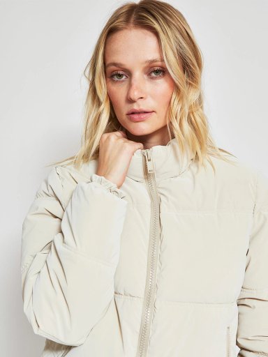 PARKA MUJER INDEX CORTA EFECTO PEACHY - 3
