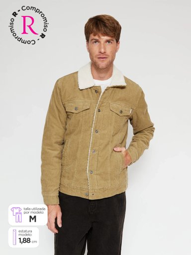 CHAQUETA HOMBRE PEPE JEANS ALGODÓN COTELÉ CHIPORRO - 1