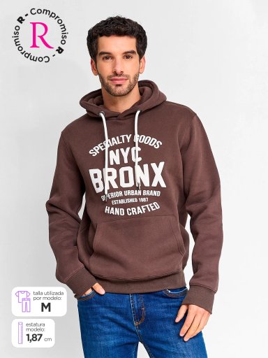 POLERÓN HOMBRE ROBERT LEWIS ALGODÓN GORRO - 1