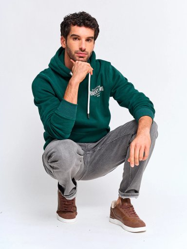 POLERÓN HOMBRE ROBERT LEWIS ALGODÓN GORRO - 4