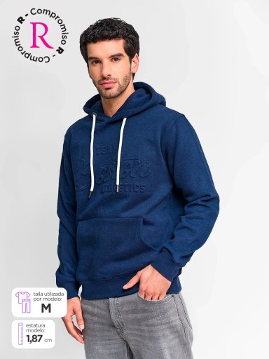 POLERÓN HOMBRE ROBERT LEWIS ALGODÓN GORRO - 1